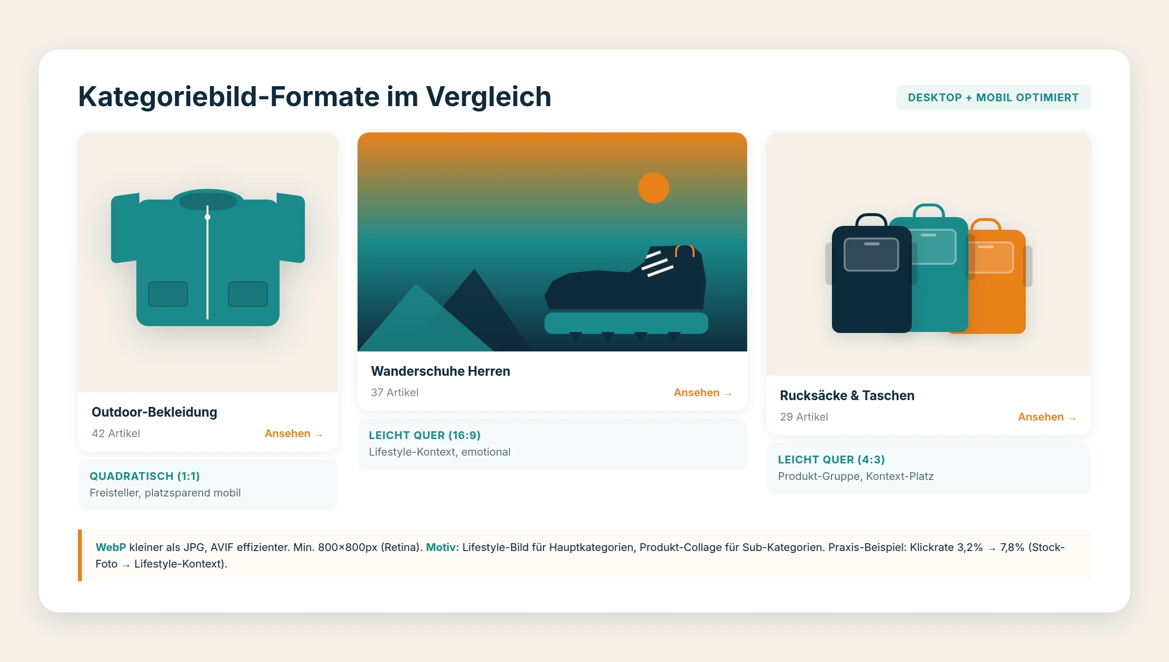 Kategoriebilder: Best Practices für mehr Klicks